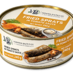 fried sprats in mustard sauce 240 g